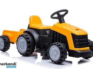 Batteridrevet tilhengertraktor TR1908T gul
