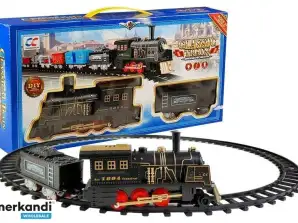 Klassische Eisenbahn Lokomotiven Waggongleise
