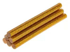 8 mm zelta mirdzošo līmes stieņi