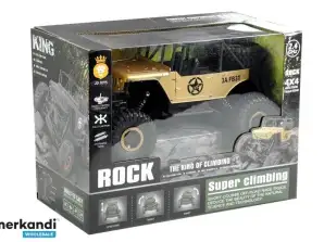 Ferngesteuertes Auto Jeep R/C 1:18 Gold