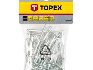 Aluminium-Nieten 4.0 x 16 mm. 50 Stück.