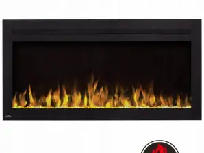NAPOLEON PURVIEW ELECTRIC FIREPLACE LED HEATING FUNCTION 1500W 42 INCH