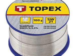 Loddetinn 60 Sn. tråd 1,5 mm. 100 g