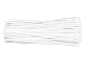 Δέστρες 3.6 x 300 mm. 100 τεμ.. λευκό