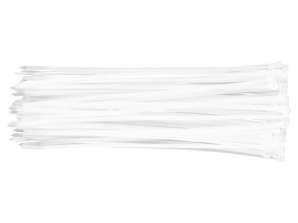 Δέστρες 4.8 x 300 mm. 75 τεμ. λευκές