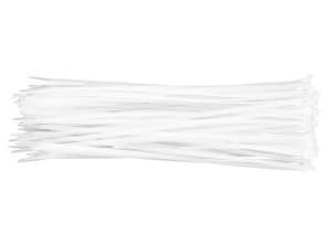 Ταινίες σφιξίματος 4.8 x 370 mm, 75 τμχ, λευκές