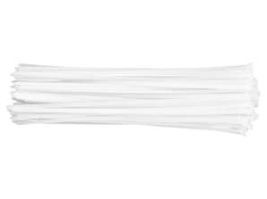 Ταινίες σύσφιξης 7.6 x 500 mm. 75 τεμ.. λευκές