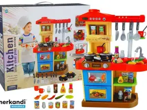 Cuisine pour enfants avec robinet sonore et lumineux