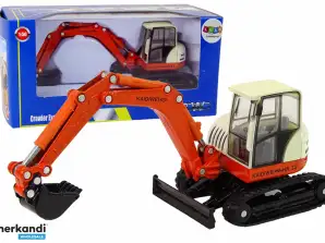 Excavatrice en métal avec bras mobile 1:50