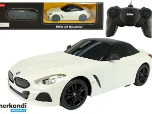 Auto R/C BMW Z4 Roadster Rastar 1:24 Hvit