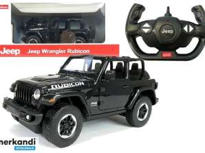 Auto R/C Jeep Wrangler Rubicon 1:14 Rastar Noir