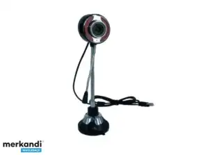Internetinė kamera Skaitmeninis USB asmeninis fotoaparatas 30FPS be tvarkyklės (juoda)