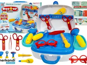 Trusă medicală într-o valiză pe roți
