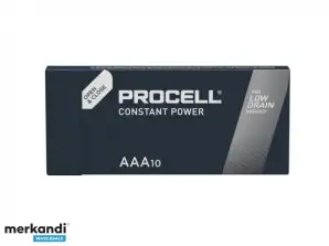 Batteri Duracell PROCELL Constant Micro, AAA, LR03 1,5 V (10-pakning)