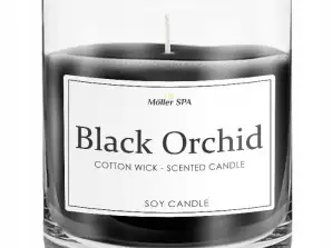 Möller SPA - BLACK ORCHID SOJA BOUGIE NATURELLE BOUGIE PARFUM PARFUM