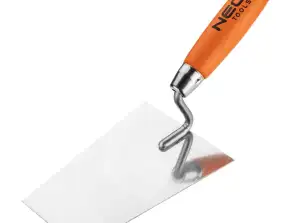 Trapecveida trowel. 160 mm. Koka rokturis