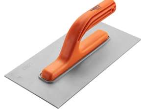 Paleta plana de PVC. 270 x 130 mm. mango de plástico