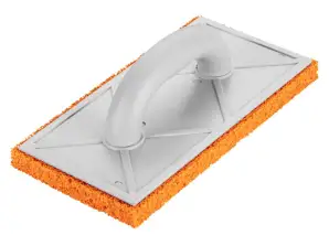 Hladilka z gumijasto gobico 18 mm, 280 x 140 mm, plastično držalo