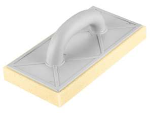 Sponge Trowel with Hydro-absorbent Sponge 30 mm. 280 x 140 mm. plastic handle