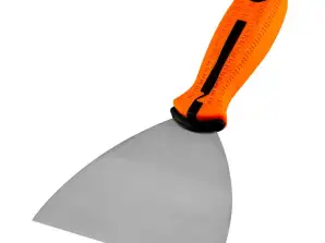 Paint scraper 125 mm. stainless steel. two-component handle