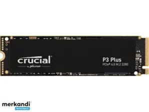 Avgjørende SSD M.2 2TB P3 Plus NVMe PCIe 4.0 x 4 CT2000P3PSSD8