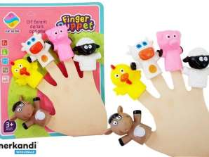 Fingerpads Tierpuppen 5 Stück