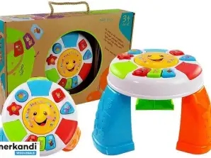 Educatieve tafel voor peuter vormen kleuren