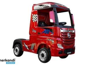 Mercedes Actros rødlakkert MP4 batteribil