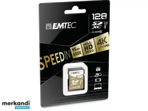 Emtec SDXC 128GB SpeedIN PRO CL10 95MB/s FullHD 4K UltraHD