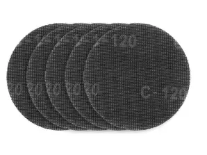 Slipebånd for gips med borrelås 180 mm. K120. 5 stk til slipemaskin 59G263