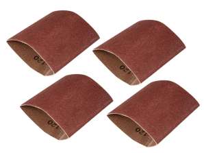 Schuurpapier P 120 voor satineermachine 58GE137, 4 stuks.