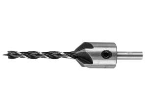 Abgeschrägter Bohrer für Holz 5 mm/16 mm