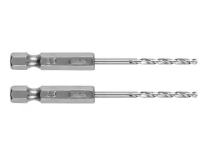 Δράπανο μετάλλου Hex 2.5 mm. 2 τεμ.