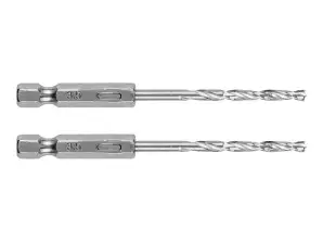 Metaalboor Hex 3,5 mm. 2 stuks.
