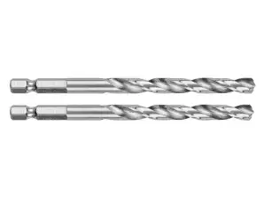 Zeskantige metaalboor 6,5 mm. 2 stuks.