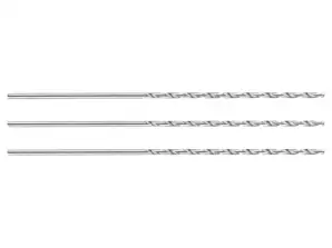 HSS-Metallbohrer. DIN 340. erweitert. 1 mm. 3 Stk.