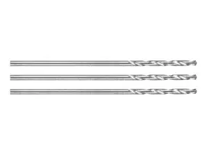 HSS boren voor metaal. DIN 338. 1 mm. 3 st.