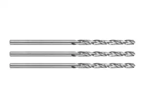 HSS boren voor metaal. DIN 338. 2 mm. 3 stuks.
