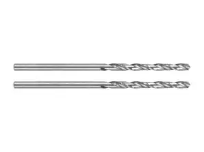 HSS metaalboren. DIN 338. 2,5 mm . 2 stuks.