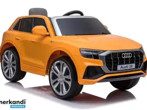 Auto na Akumulator Audi Q8 JJ2066 Żółty Lakierowany
