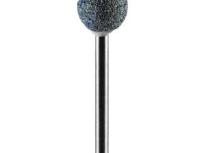 Slijpsteen bal 10 mm. steel 3.2 mm. 3 stuks.