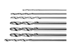 Presis bor 0.8 3.2 mm. sett 7 stk.
