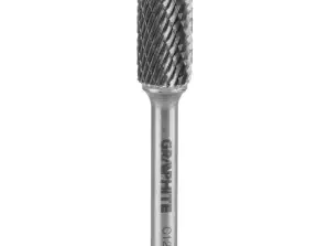Metalo freza HM tipo C cilindrinė suapvalinta 12 x 25 mm