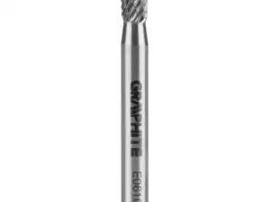 Fémfúró HM E típusú ovális 6 x 10 mm szár 6 x 45 mm