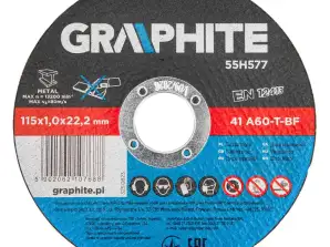 Kappeskiver av metall 115 x 1,0 x 22,2 mm. 41 A60 T BF. 10 stk folie