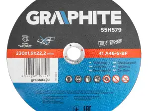 Skjæreplater for metall 230 x 1.9 x 22.2 mm. 41 A46 S BF. 5 stk folie