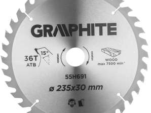Saw Blade. Carbide. 235 x 30 mm. 36 Teeth