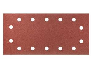 Sanding paper with Velcro 115 x 230 mm. K120. 5 pcs. with holes