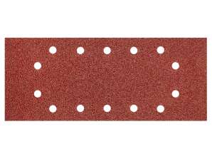 Papiers abrasifs 115 x 280 mm. K40. 5 pièces. avec trous