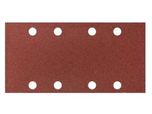Sanding paper with velcro 93 x 185 mm. K180. 5 pcs.. with holes